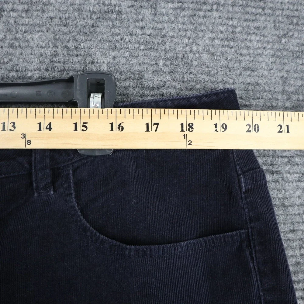Talbots Heritage Corduroy Pants Sz 16W Straight Leg Fine Wale Stretch Casual